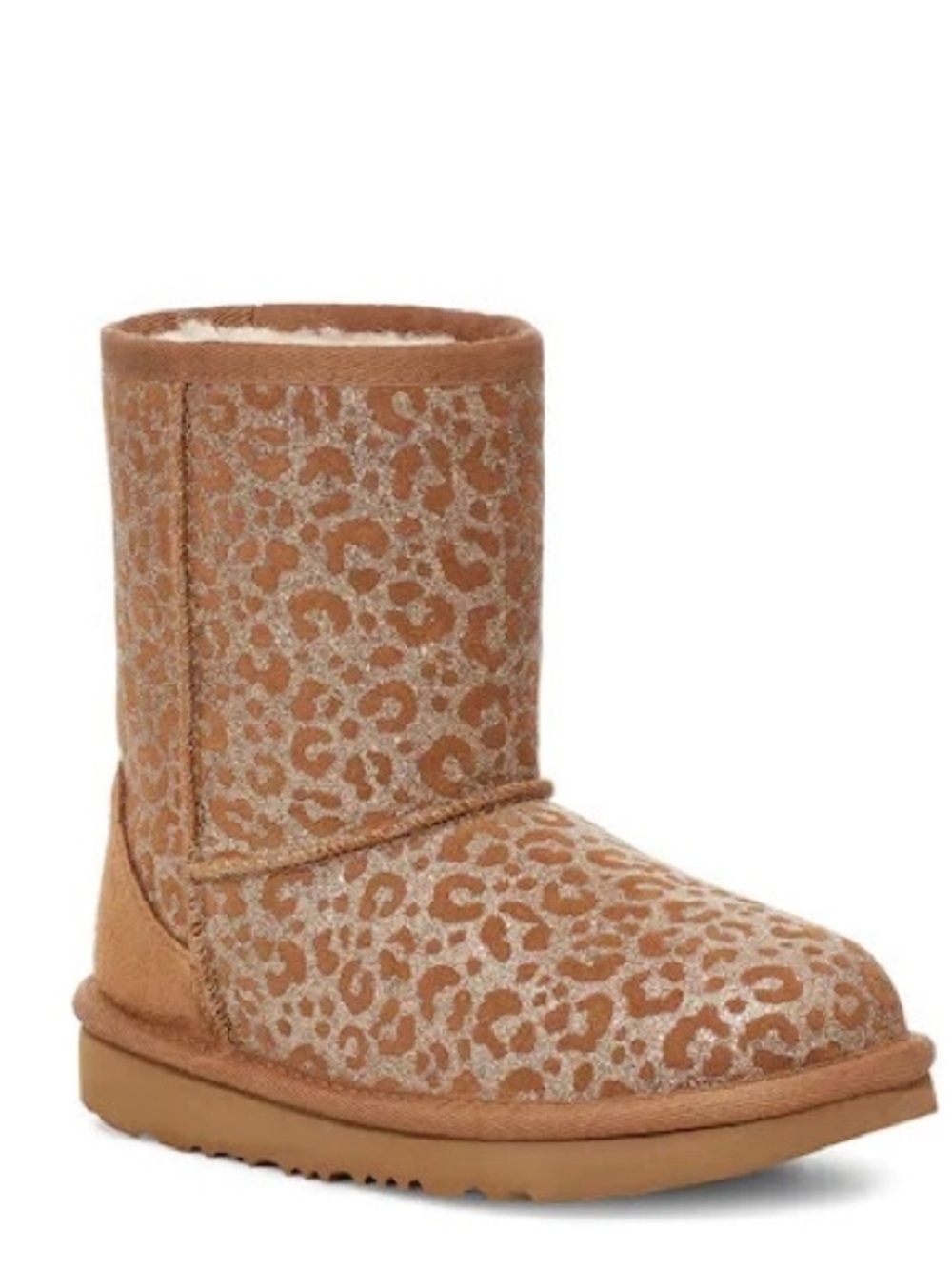 UGG | Kids’ Classic II - Glitter Leopard Boots